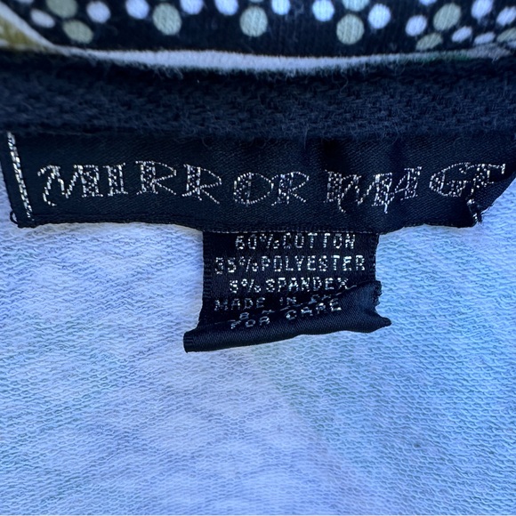 Women's Mirror Image Retro Zip Up Cotton Jacket XL - Picture 8 of 9